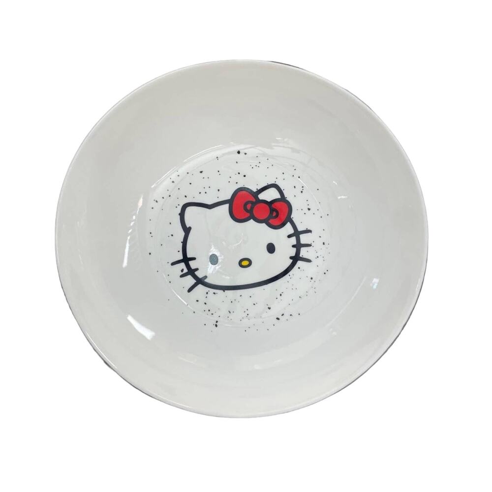 SANRIO HELLO KITTY CERAMIC SPECKLED BOWL! CLASSIC ROUND BOWL